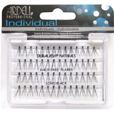 ריסים בודדים - knot free long black